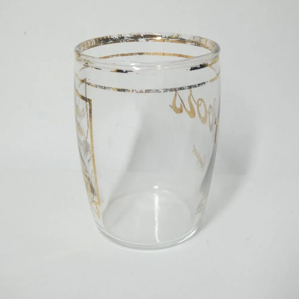 Coors Banquet Nevada Centennial 1964 Beer Taster Glass Vintage